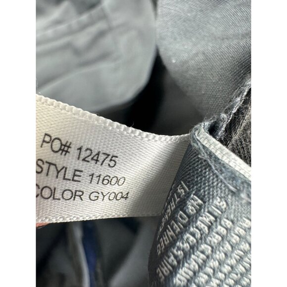 Bonobos Men Friday Pants Straight Leg 34X32 Chino Gray Flat Front - Picture 12 of 14